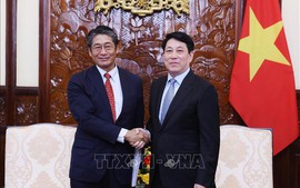 Chủ tịch nước Lương Cường tiếp Đại sứ Nhật Bản