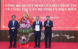 Đồng chí Trần Tiến Dũng được điều động, chỉ định làm Phó Bí thư Tỉnh ủy Điện Biên