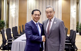 Bộ trưởng Ngoại giao Trung Quốc chúc mừng Việt Nam triển khai thành công cuộc cách mạng tinh gọn bộ máy