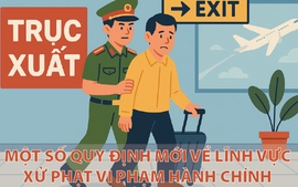 Infographics: Một số quy định mới về lĩnh vực xử phạt vi phạm hành chính