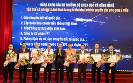 Bộ KH&CN tặng Bằng khen FPT về thành tích trong triển khai mô hình chính quyền 2 cấp