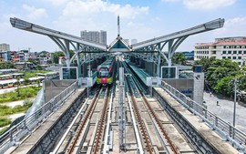 Hệ thống đường ray đường sắt đô thị có thời gian sử dụng 100 năm, tỷ lệ hao mòn 1%/năm