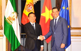 Phó Thủ tướng Hồ Đức Phớc gặp Chủ tịch Vùng Andalucia