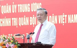 Tổng Bí thư Tô Lâm: Tăng cường các giải pháp xây dựng Quân đội vững mạnh