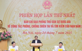 Thủ tướng chủ trì phiên họp về công tác phòng chống thiên tai, tìm kiếm cứu nạn năm 2025