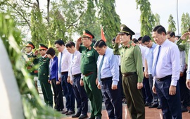 Phó Thủ tướng Nguyễn Chí Dũng tri ân sự hy sinh to lớn của các anh hùng liệt sĩ