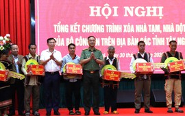 Bộ Công an hỗ trợ xóa 6.370 nhà tạm, nhà dột nát trên địa bàn Tây Nguyên