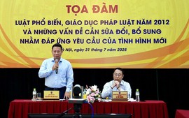Luật Phổ biến, giáo dục pháp luật năm 2012: Cần thiết sửa đổi để đáp ứng tình hình mới