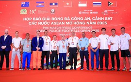 Đội vô địch Giải bóng đá Công an, Cảnh sát các nước ASEAN mở rộng năm 2025 nhận 30.000 USD