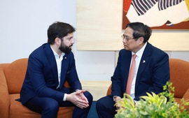 Thủ tướng Phạm Minh Chính gặp Tổng thống Chile