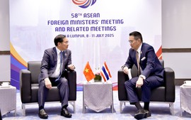Phó Thủ tướng, Bộ trưởng Ngoại giao Bùi Thanh Sơn gặp Bộ trưởng Ngoại giao Thái Lan