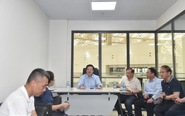 Bảo đảm an toàn trong quá trình thi công gian hàng tại Triển lãm thành tựu 80 năm Quốc khánh
