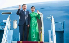 Tổng Bí thư Tô Lâm và Phu nhân lên đường thăm cấp Nhà nước Đại Hàn Dân Quốc