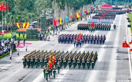 16.000 chiến sĩ quân đội, công an cùng hệ thống vũ khí, khí tài hiện đại tổng hợp luyện diễu binh lần thứ 3