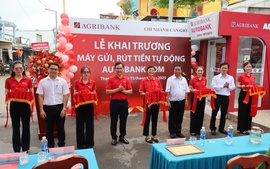 Agribank tiên phong 'phủ sóng' ngân hàng hiện đại tại xã đảo Thạnh An