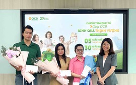 Hàng chục khách hàng trúng giải chương trình 'Cùng OCB rinh quà thịnh vượng'