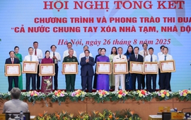 Ngành Ngân hàng đồng hành xóa nhà tạm, nhà dột nát trên cả nước