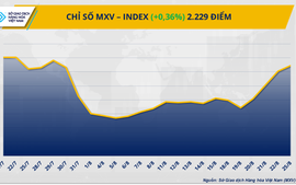 Năng lượng dẫn dắt, MXV-Index nối dài chuỗi tăng sang phiên thứ 4