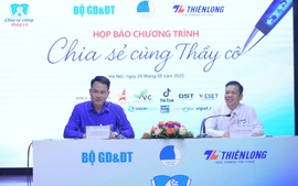 'Chia sẻ cùng thầy cô' 2025 tri ân 80 thầy, cô giáo tiêu biểu nhất