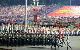 Sơ duyệt Diễu binh, diễu hành A80: Thể hiện khí thế hào hùng, sức mạnh của lực lượng vũ trang nhân dân