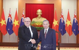 Tổng Bí thư Tô Lâm tiếp Chủ tịch Quốc hội New Zealand Gerry Brownlee