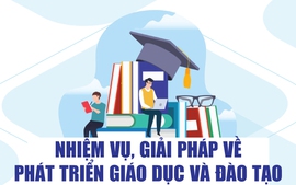 Infographics: Nhiệm vụ, giải pháp về phát triển giáo dục và đào tạo