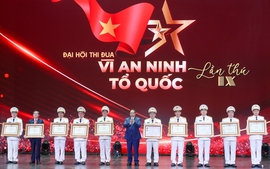 Thủ tướng Phạm Minh Chính dự Đại hội Thi đua 'Vì an ninh Tổ quốc' lần thứ IX