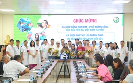 Ca ghép đồng thời tim phổi thành công đầu tiên tại Việt Nam được ra viện