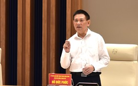 Phó Thủ tướng Hồ Đức Phớc làm việc với thành phố Hải Phòng