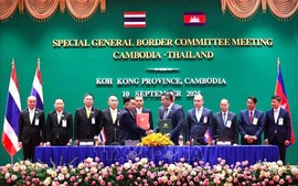 Những kết quả tích cực sau cuộc họp Ủy ban Biên giới chung giữa Campuchia và Thái Lan