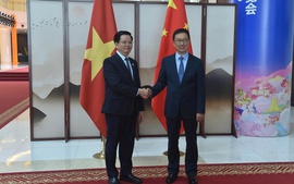 Phó Thủ tướng Mai Văn Chính hội kiến Phó Chủ tịch nước Trung Quốc Hàn Chính