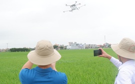 Drone: "Trợ thủ" mới của nhà nông