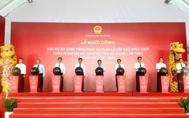 Khởi công, khởi động 10 dự án, công trình phục vụ APEC 2027