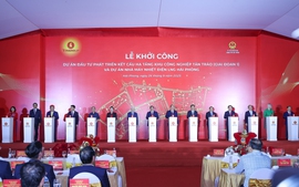 Thủ tướng dự lễ khởi công 2 dự án có tổng vốn 182 nghìn tỷ đồng tại Hải Phòng