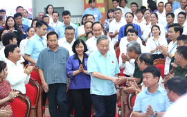 Tổng Bí thư Tô Lâm tiếp xúc cử tri 9 xã (Hà Nội) trước Kỳ họp thứ 10, Quốc hội khóa XV