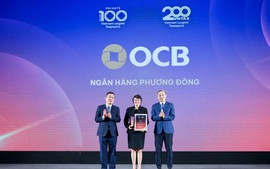 OCB liên tiếp nằm trong top doanh nghiệp nộp ngân sách lớn nhất Việt Nam