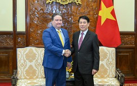 Chủ tịch nước Lương Cường tiếp Đại sứ Hoa Kỳ chào từ biệt