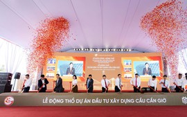 Đồng loạt khởi công hai dự án hạ tầng giao thông trọng điểm: Cầu Phú Mỹ 2 và Cầu Cần Giờ