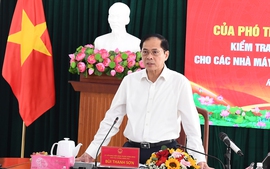 Phó Thủ tướng Bùi Thanh Sơn làm việc với tỉnh Khánh Hoà