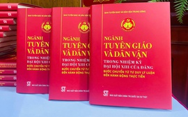 Ra mắt sách của ngành Tuyên giáo và Dân vận chào mừng Đại hội đại biểu toàn quốc lần thứ XIV của Đảng