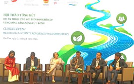 Hành trình thích ứng biến đổi khí hậu ở ĐBSCL: Từ tầm nhìn đến hành động bền vững
