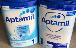 Cảnh báo ngừng sử dụng sữa Aptamil Infant Formula 800g do nhiễm độc tố