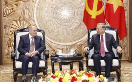 Tổng Bí thư Tô Lâm tiếp Đoàn đại biểu Đảng Azerbaijan Mới