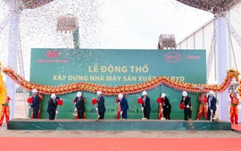 Động thổ xây dựng nhà máy sản xuất pin ô tô điện trị giá 130 triệu USD tại TP Huế