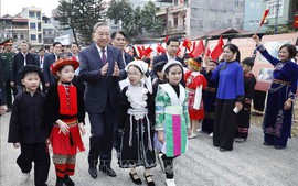 Tổng Bí thư Tô Lâm: Tiếp tục chung sức, đồng lòng đưa Cao Bằng tiến lên vững chắc