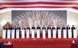 Tổng Bí thư Tô Lâm dự lễ khởi công xây trường học ở xã biên giới tỉnh Cao Bằng