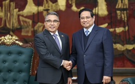 Thủ tướng Phạm Minh Chính tiếp Đại sứ Philippines