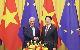 Chủ tịch Hội đồng châu Âu rời Hà Nội, kết thúc chuyến thăm chính thức Việt Nam