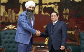 Thủ tướng Phạm Minh Chính tiếp Bộ trưởng Phát triển quốc tế Canada