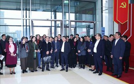 Thường trực Ban Bí thư Trần Cẩm Tú kiểm tra công tác chuẩn bị Đại hội XIV của Đảng